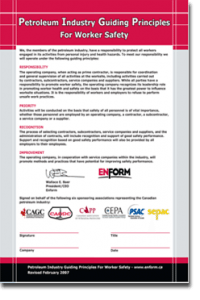 Health, Safety & Enviroment - Guiding Principles