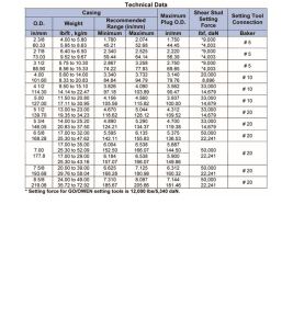 DB-10-Bridge-Plug-tech-data